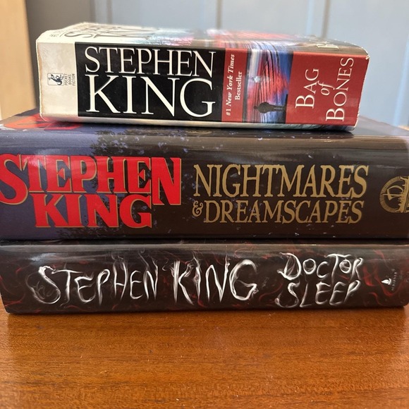 Other - Lot of 3 Stephen King Books – Doctor Sleep,Nightmares & Dreamscapes Bag of Bones